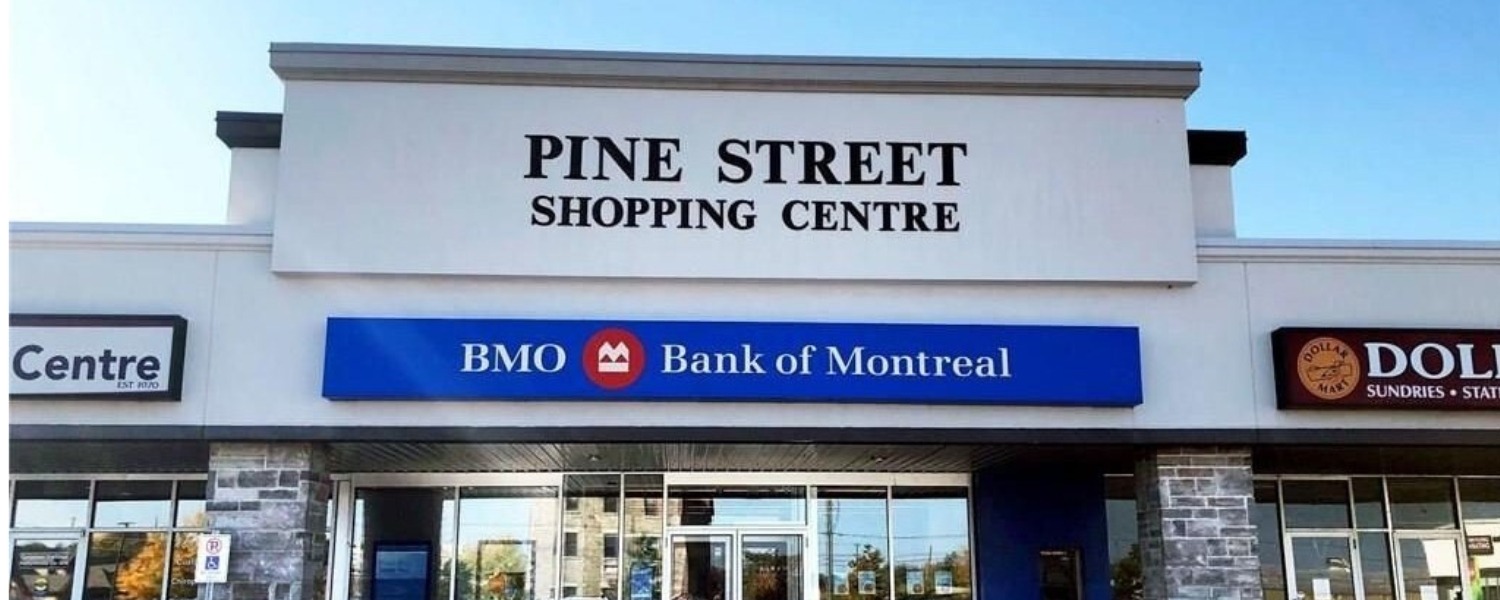 Pine Street plazas in Thorold